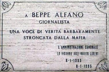 Barcellona. 8 Gennaio, celebrata cerimonia in memoria di Beppe Alfano