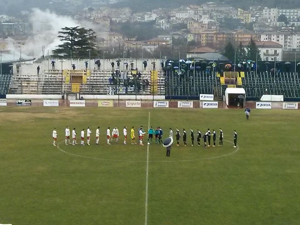 Calcio. Igea Virtus sconfitta di misura a Cava dei Tirreni, giallorossi tutto cuore e orgoglio..