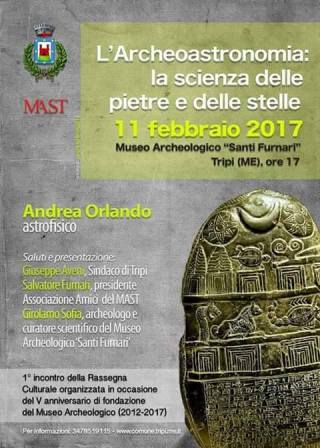 Tripi. Rassegna Culturale per il V anniversario di fondazione del Museo Archeologico “Santi Furnari”