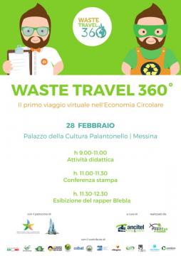 Messina Waste Travel 360°, domani conferenza stampa al Palacultura