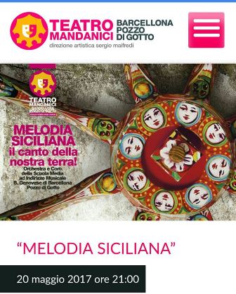 “Melodia Siciliana. Il Canto Della Nostra Terra!”, conclude il 20 Maggio la Stagione del “Mandanici”