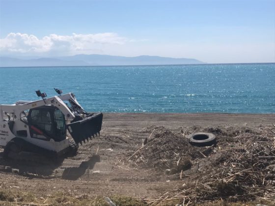 Milazzo. Al via la pulizia straordinaria delle spiagge