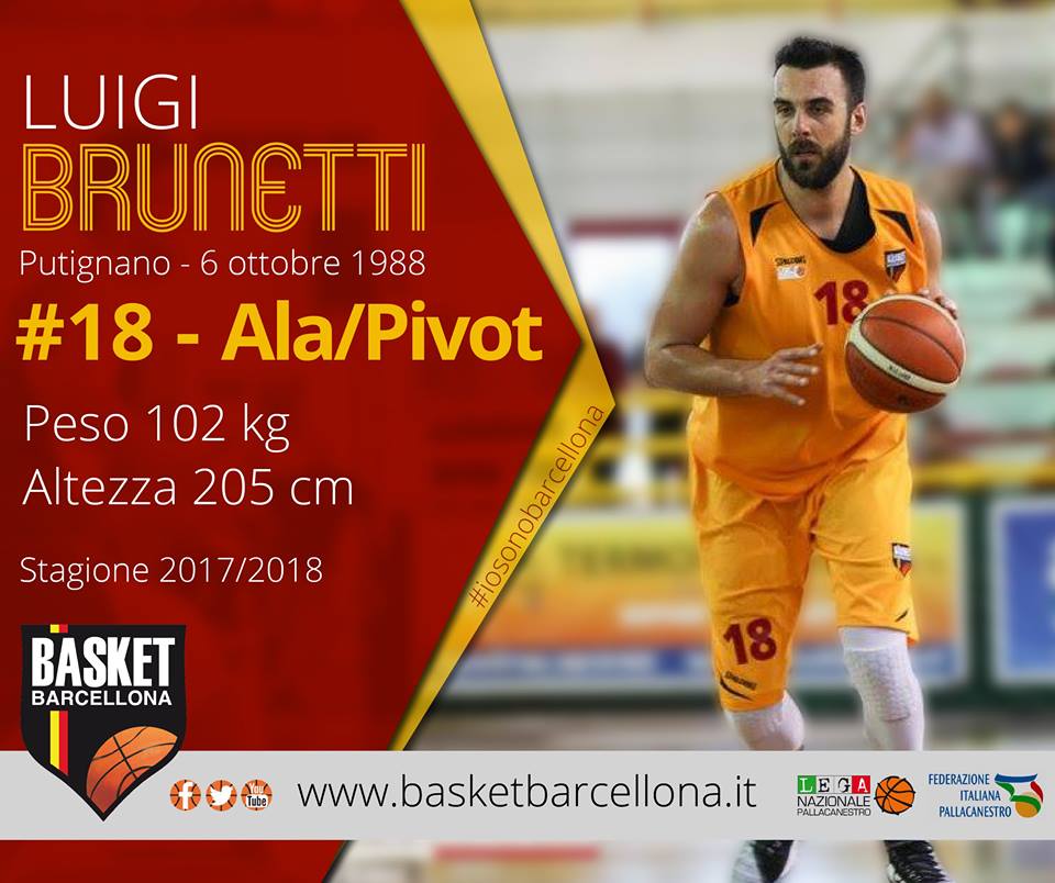 Basket. Barcellona conferma Luigi Brunetti: “Non vedo l’ora di tornare a esultare con il mio pubblico”