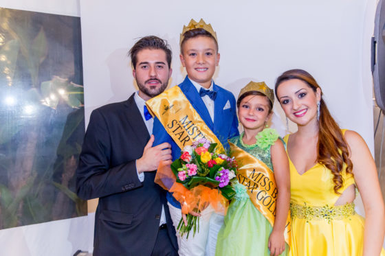 ‘Miss e Mister Star Gold 2017’. Vincono Emanuela Piccolo 6 anni di Messina e Joele Maisano 10 anni di Milazzo