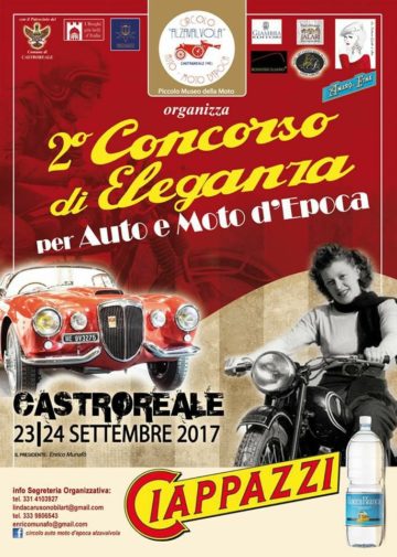 Concorso d’Eleganza per Auto e Moto d’Epoca, al via II° edizione