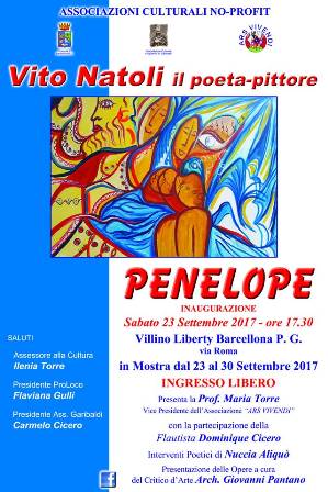 Barcellona. Il 23 settembre l’inaugurazione di “Penelope” – Personale di Pittura di Vito Natoli