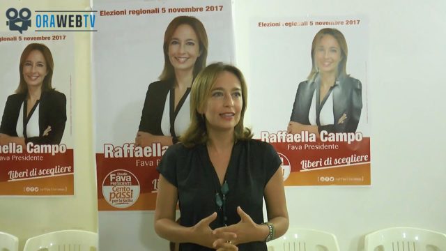 Elezioni regionali. Raffaella Campo nel listino del candidato presidente Claudio Fava