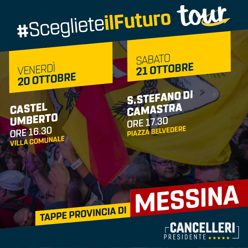 Elezioni regionali. #SceglieteilFuturo Tour dei candidati M5S