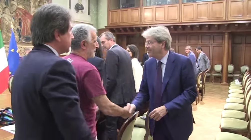 A Palazzo Chigi, il premier Gentiloni incontra i sindaci delle Città metropolitane
