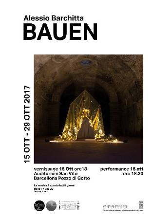 Barcellona. Vernissage d’inaugurazione di “Bauen”, la Personale di Alessio Barchitta