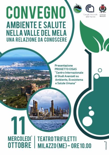 Milazzo. Convegno del CNR su Ambiente e Salute nella Valle del Mela