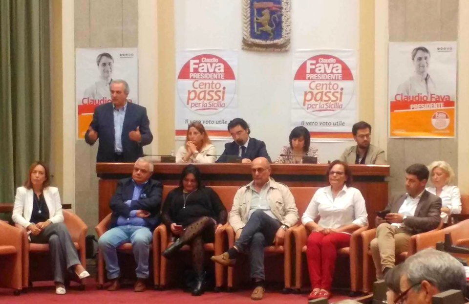 A Messina, presentata lista “Cento Passi per la Sicilia-Claudio Fava presidente”