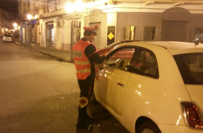 Barcellona PG. Controlli dei Carabinieri, il bilancio della notte di “Halloween”