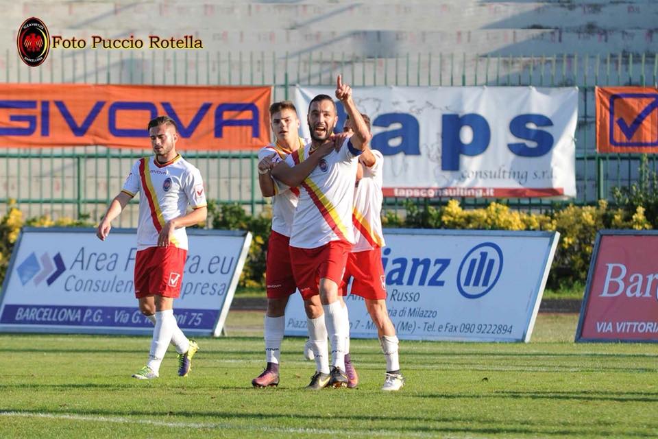 Calcio-Serie D. L’Igea Virtus archivia l’andata e il 2017 con il successo sulla Palmese