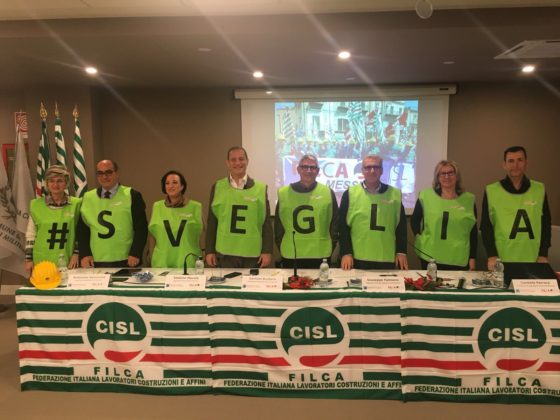 Edilizia, Cisl Messina fiducia nel 2018: “Numeri testimoniano crisi dei lavoratori. Rilancio passa dalle grandi opere e infrastrutture”