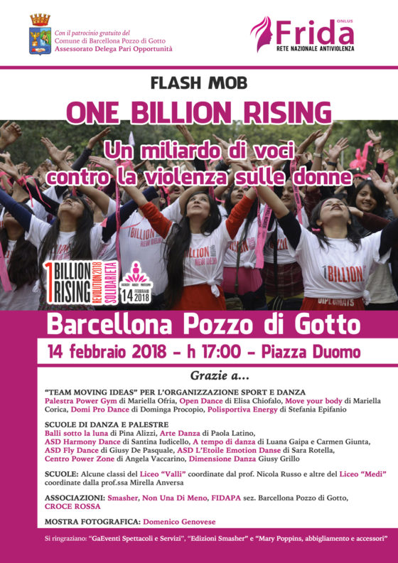 Barcellona PG. Frida Onlus invita a danzare in Piazza Duomo contro la violenza di genere