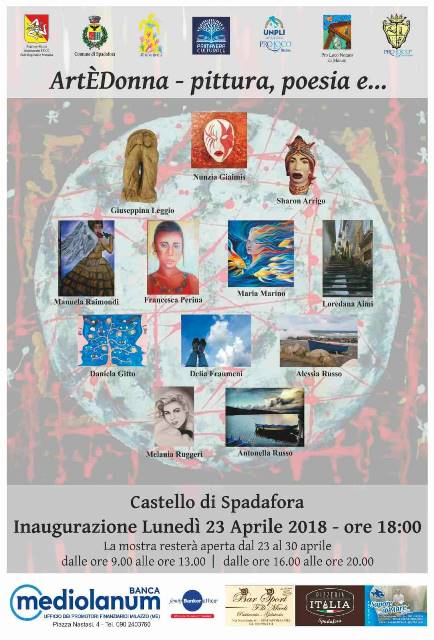 La Mostra “ArtÈDonna – pittura, poesia e…” nel Castello di Spadafora