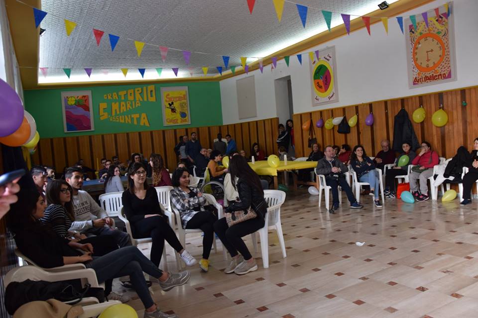 Barcellona PG. “Prima cena sociale” dei ragazzi del Servizio Civile Associazione “Agorà- Oreto Onlus”