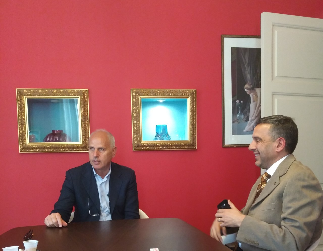 Elezioni a Messina. Incontro Dino Bramanti e delegato provinciale del Coni, Alessandro Arcigli