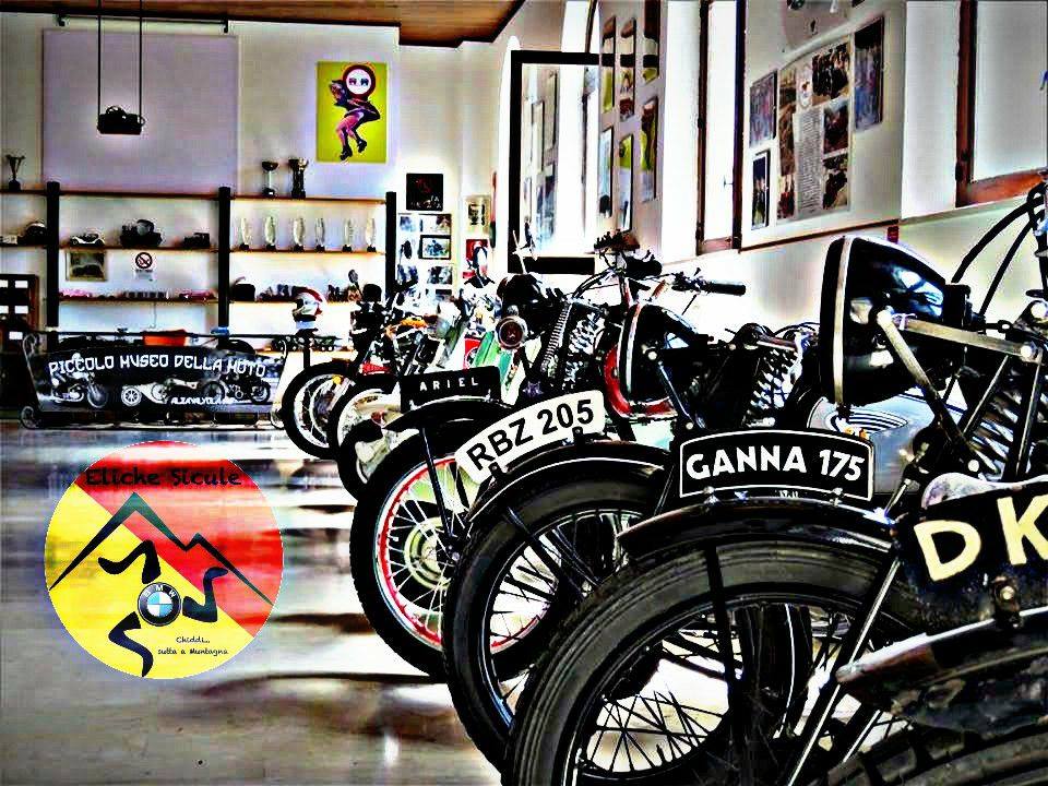 Castroreale. I Bikers del gruppo motociclistico Eliche Sicule al Piccolo Museo della Moto