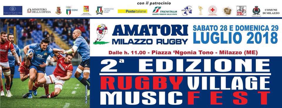 Rugby Village Music Fest, sabato e domenica in piazza “Ngonia Tono”