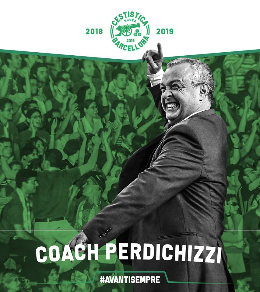 Basket. Nuova Cestistica, biennale per Coach Perdichizzi