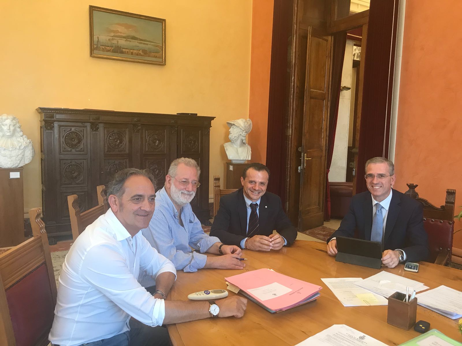 Infrastrutture della Città Metropolitana di Messina, incontro Assessore regionale Falcone e Sindaco metropolitano