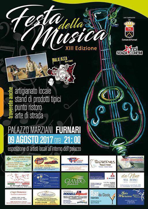 Furnari. Circolo Arci “Senza Confini” organizza stasera la 14esima ‘Festa della Musica’