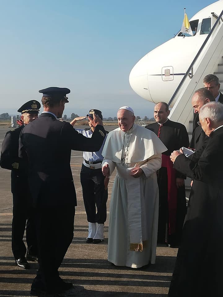 Papa Francesco in Sicilia, all’Angelus ringrazia il meraviglioso popolo siculo