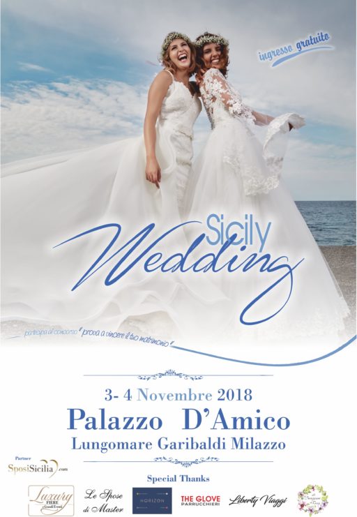 ‘Sicily Wedding 2018’, VII Salone Espositivo per “le nozze da sogno..” nella suggestiva location di Palazzo D’Amico a Milazzo