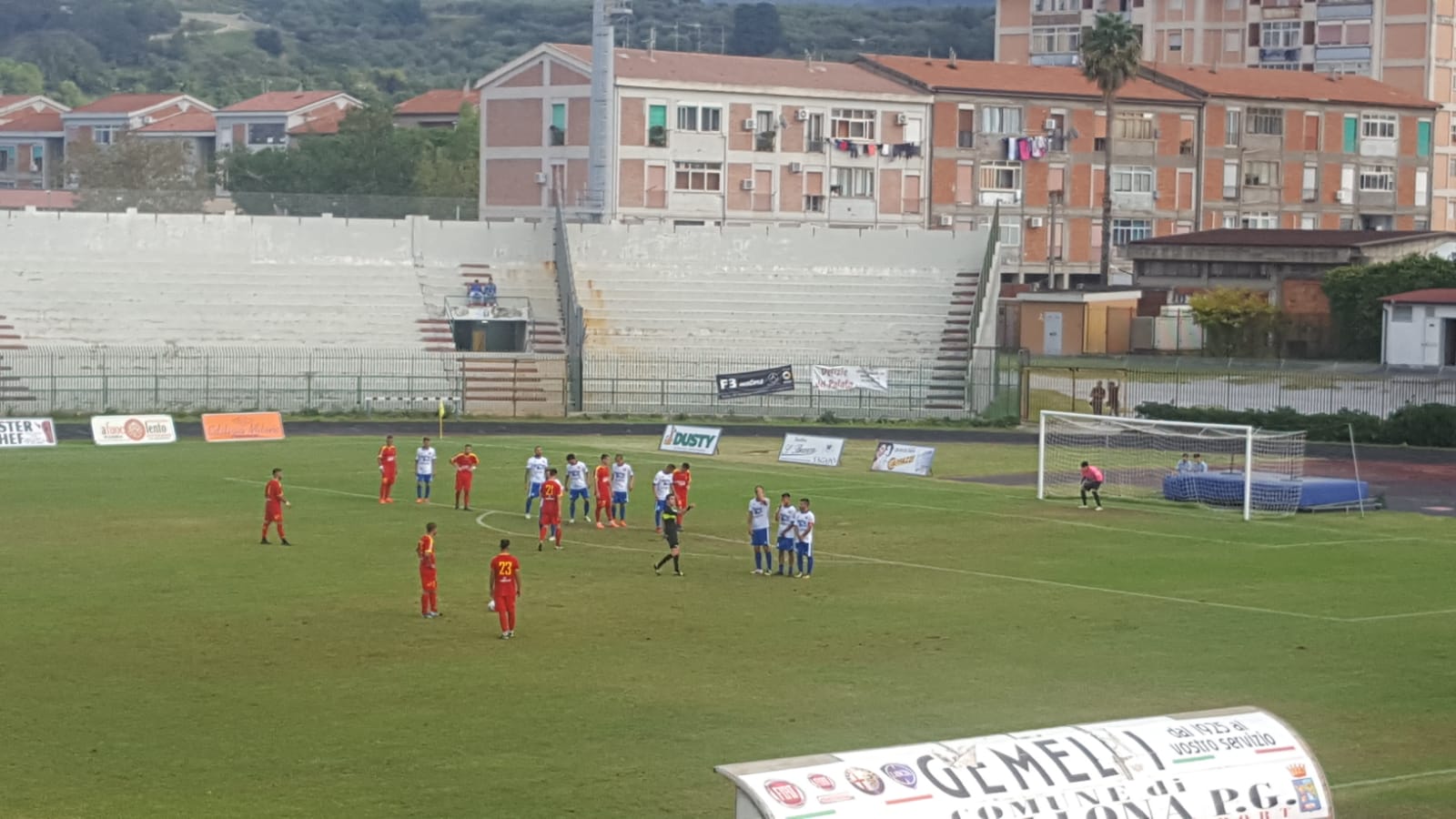 Calcio. Igea Virtus in ‘crisi totale’, quattro sberle dalla Cittanovese