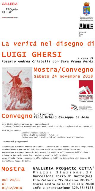 Barcellona PG. Luigi Ghersi in GALLERIA PROgetto CITTA’