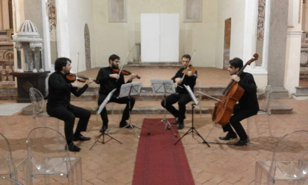 Barcellona PG. Applaudito concerto del Quartetto César Franck all’Auditorium San Vito