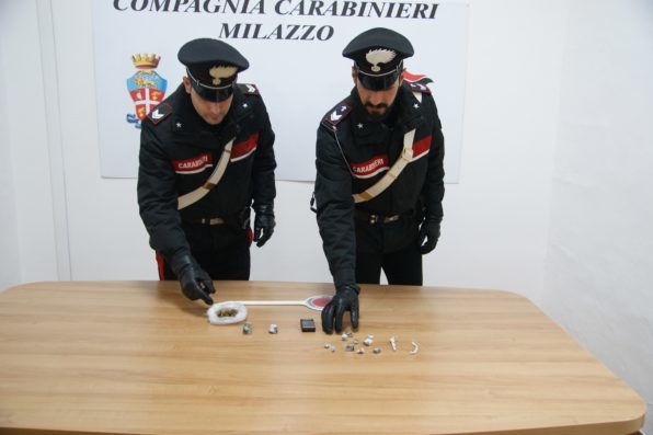 San Filippo del Mela. Carabinieri, arrestato uomo per detenzione di marijuana ed hashish