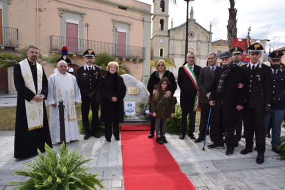 San Filippo Del Mela. Commemorazione al 27° anniversario morte Carabiniere Fortunato Arena