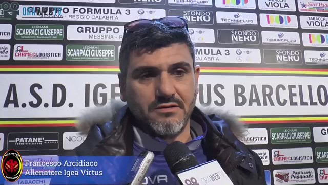 Calcio. Verso Marsala-Igea Virtus, la carica di Mister Arcidiaco: “Attendo svolta mentale. Ci giochiamo un altra chance”