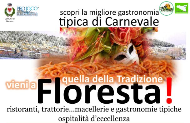 Floresta. Il Carnevale nel segno della tradizione gastronomica e promozione specialità tipiche