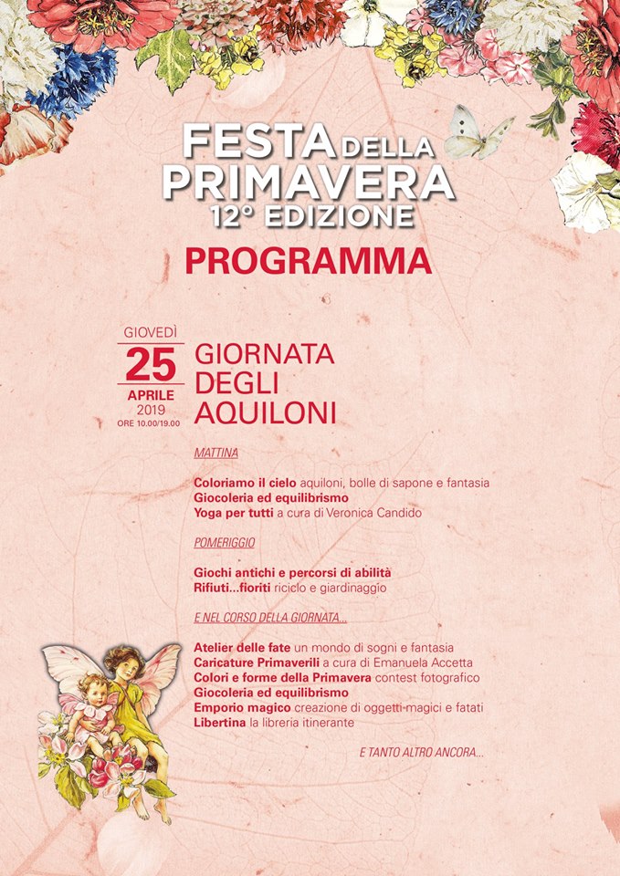 Cinque giornate per accogliere la Primavera, il via il 13 aprile con la Cena di solidarietà