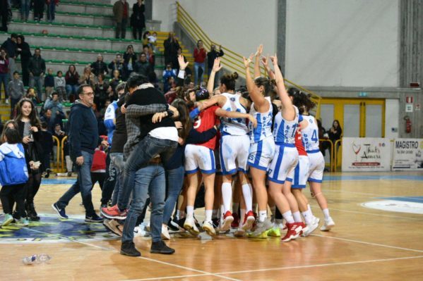 L’Alma Basket Patti batte Catania e si laurea campione regionale