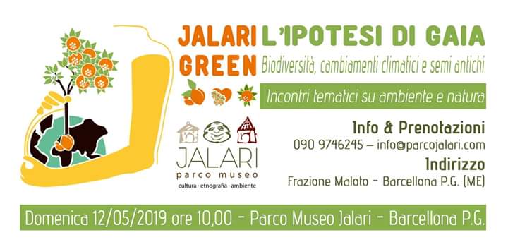 Barcellona PG. Dal progetto Jalari Green “L’Ipotesi di Gaia: Biodiversità, semi antichi e cambiamenti climatici”