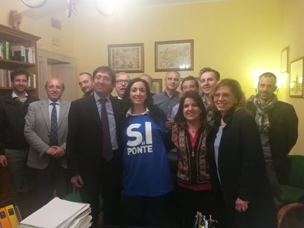 Rete Civica per le infrastrutture con Maria Gervasi: “Per portare in Europa il si al Ponte sullo Stretto”