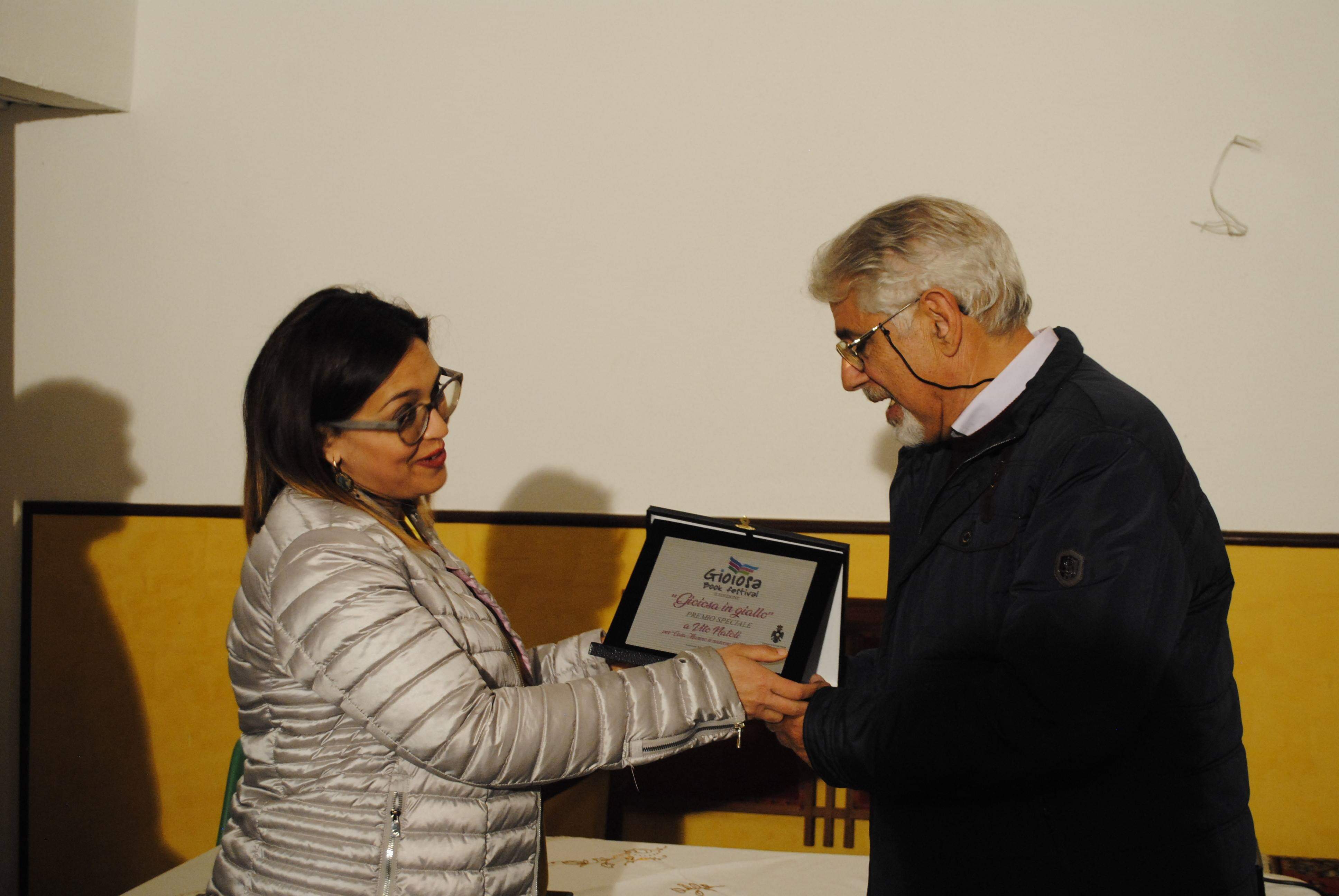 Vito Natoli vince il Premio Speciale “Gioiosa in Giallo”