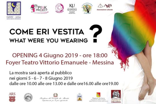 CeDAV Centro Donne Antiviolenza inaugura la mostra “Com’eri vestita?”