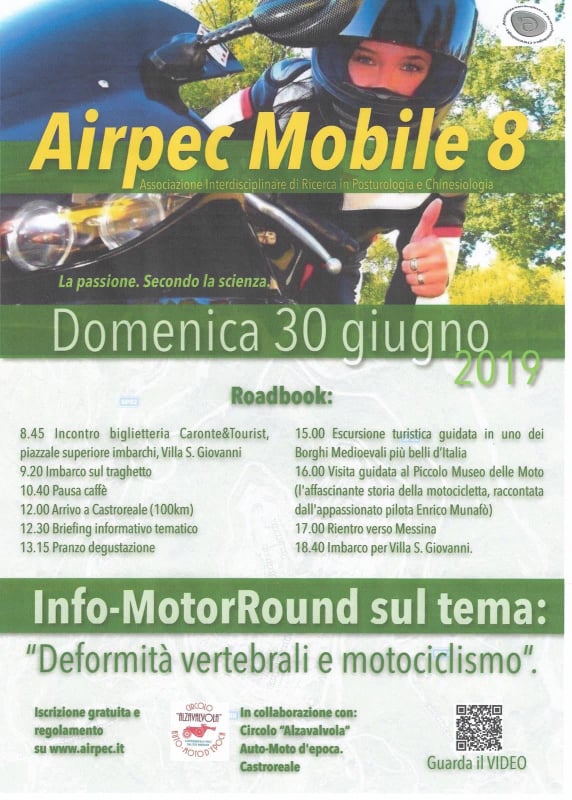 Castroreale. L’Airpec Mobile 8 in visita al Piccolo Museo della Moto, giornata tra sociale, degustazioni e motori