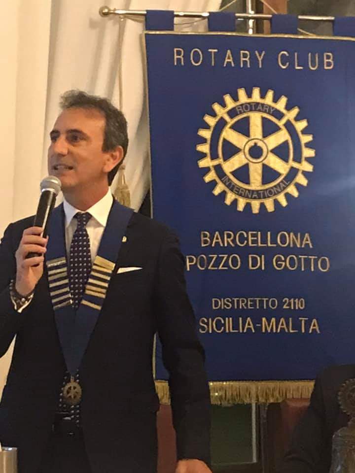 Attilio Liga eletto Presidente del Rotary Club di Barcellona Pozzo di Gotto 