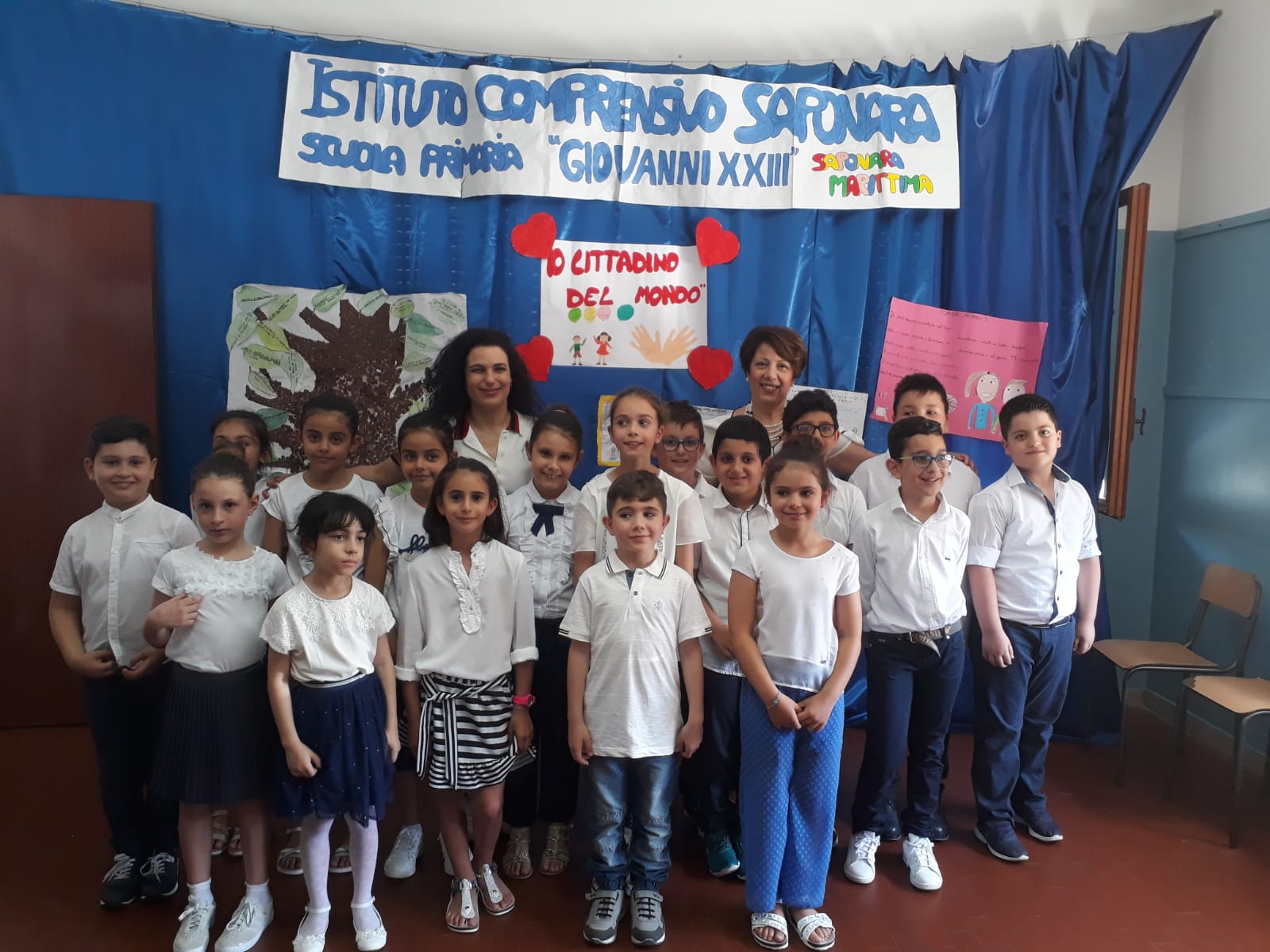 Saponara Marittima. Presentato il progetto “Io cittadino del mondo” alla Primaria “Giovanni XXIII”