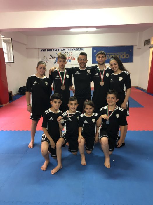 Barcellona PG. Taekwondo, incetta di medaglie per la Dream Team a Roma