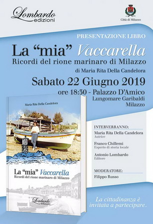 Milazzo. Presentazione del libro “La mia Vaccarella”