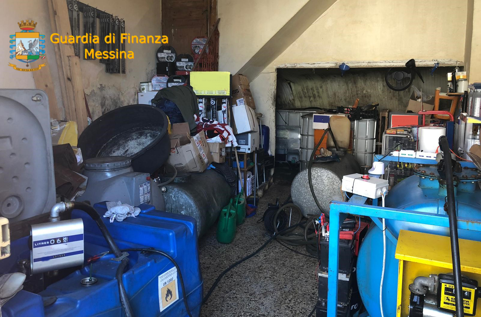 Sequestrati 1.500 litri di gasolio agricolo, denunciato il titolare del distributore