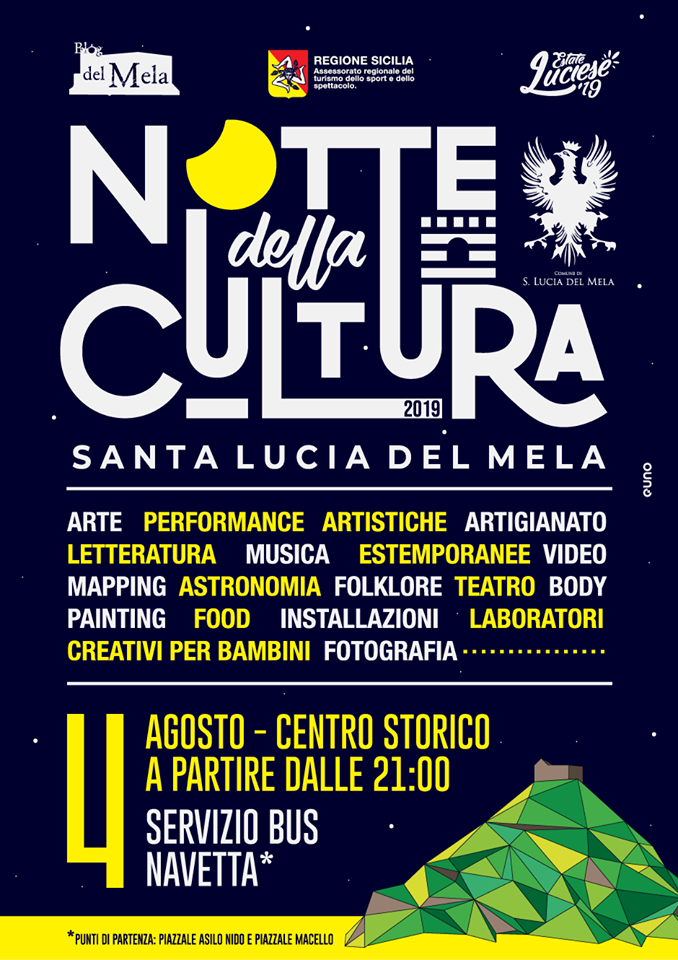 S.Lucia del Mela. “Notte della Cultura”, gli artisti e i beni culturali protagonisti del centro storico